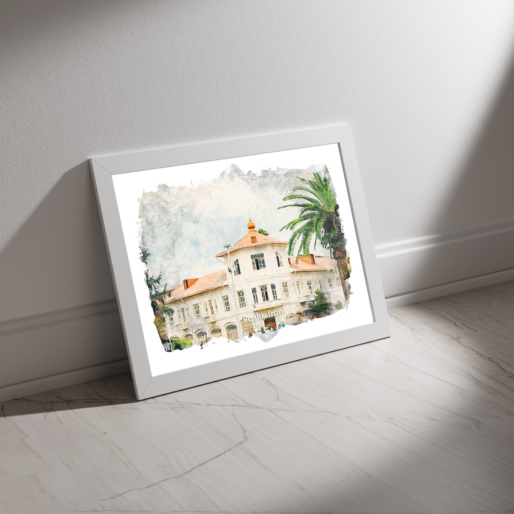 Rasht City Hall, Iran, Art Print | 8×10 | Made in Canada - PhiloPerse