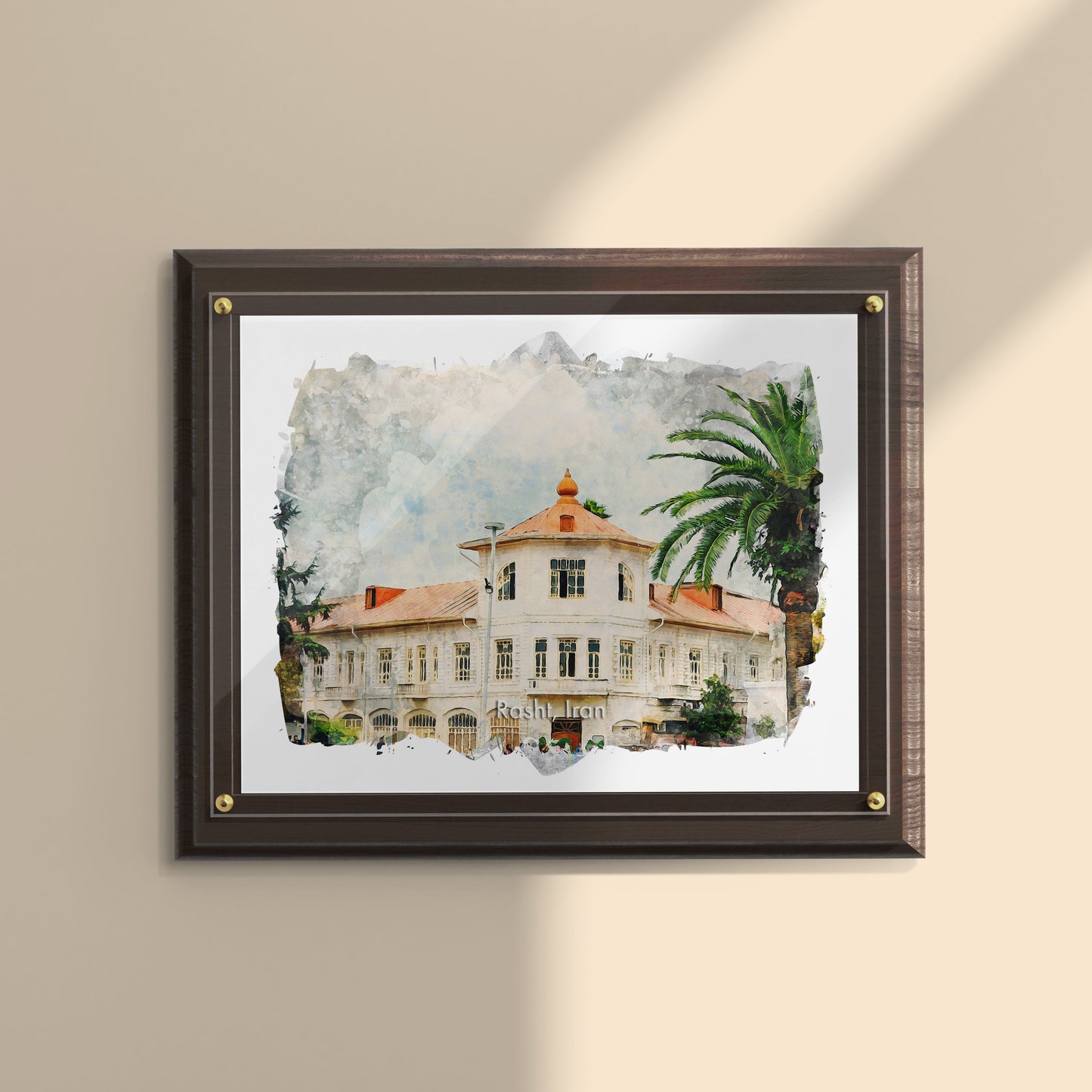 Rasht City Hall, Iran, Art Print | 8×10 | Made in Canada - PhiloPerse
