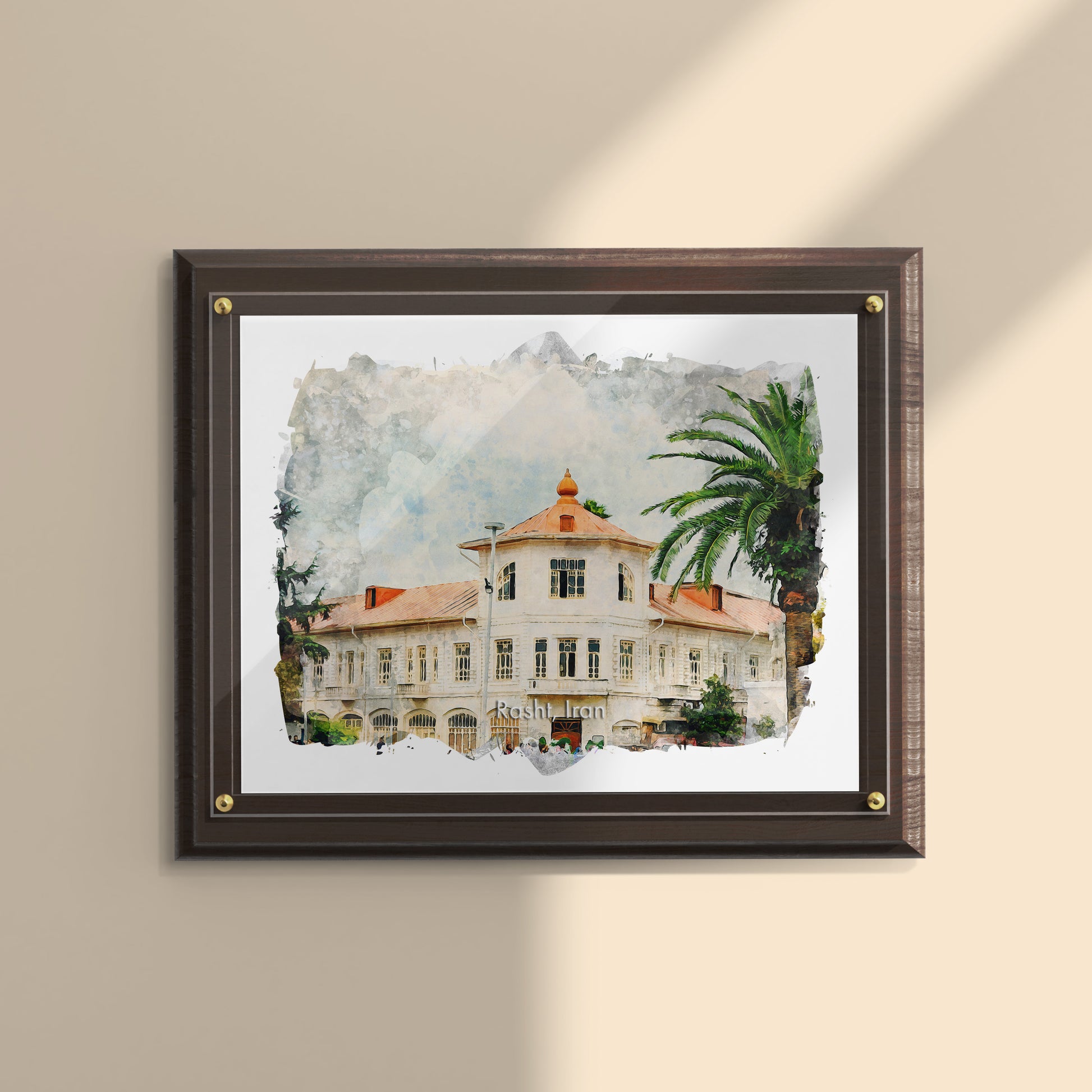 Rasht City Hall, Iran, Art Print | 8×10 | Made in Canada - PhiloPerse