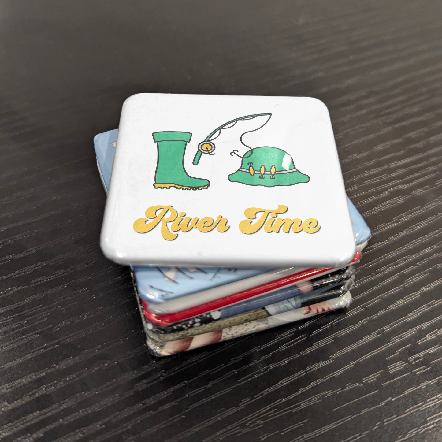 River Time Fridge Magnet - PhiloPerse