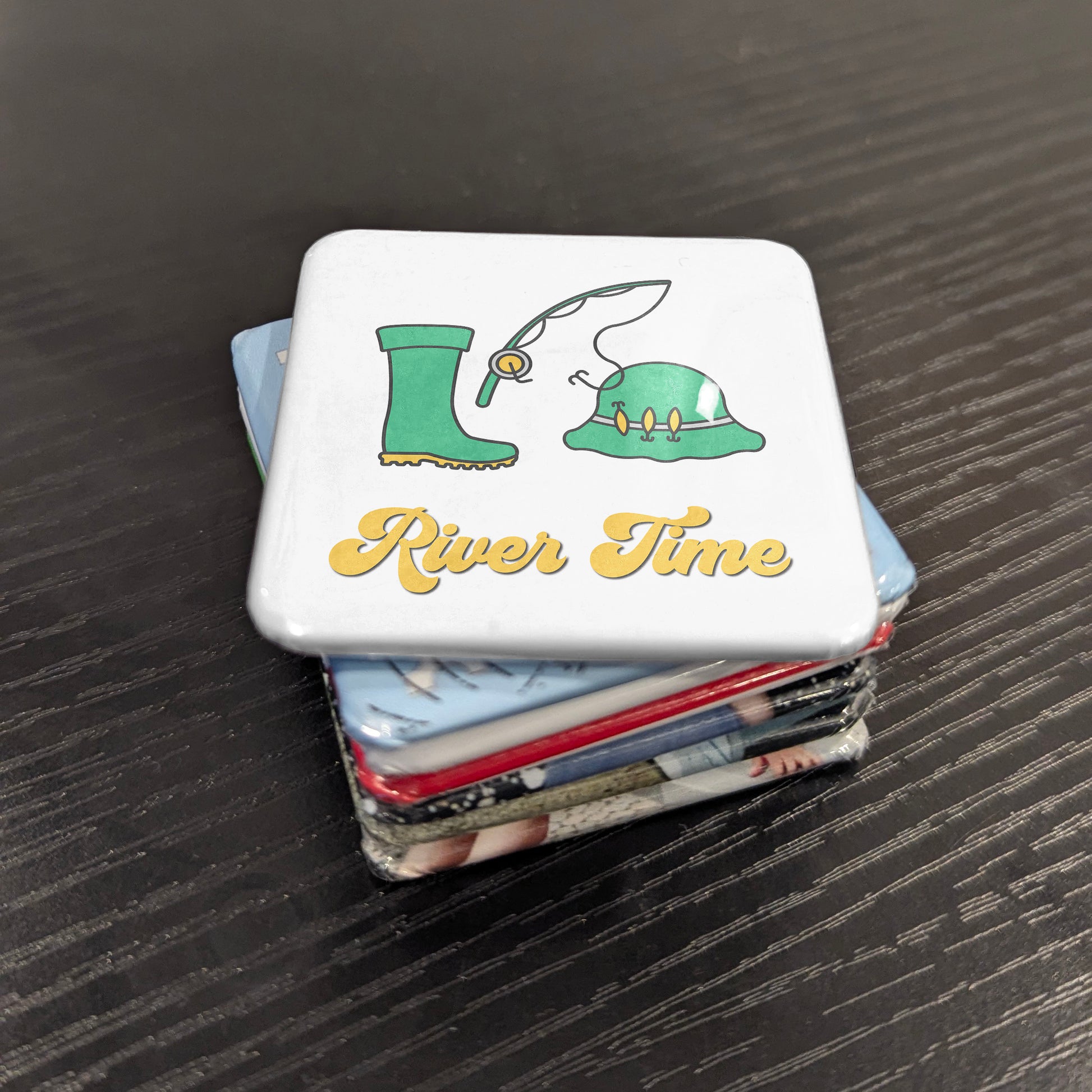 River Time Fridge Magnet - PhiloPerse