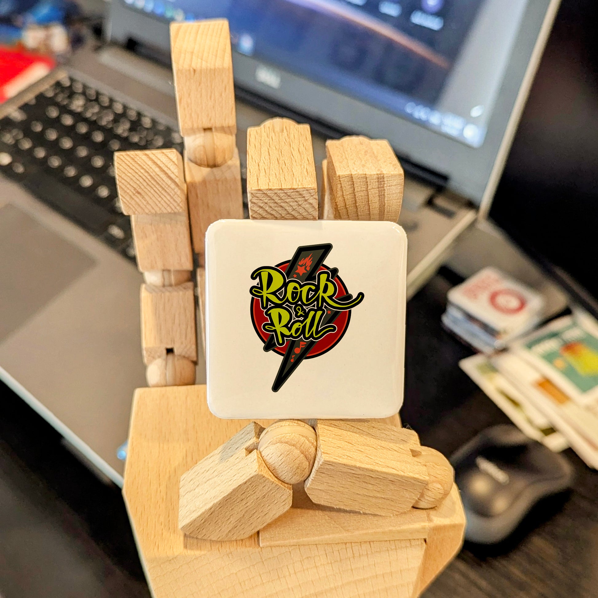 Rock'n Roll Fridge Magnet - PhiloPerse