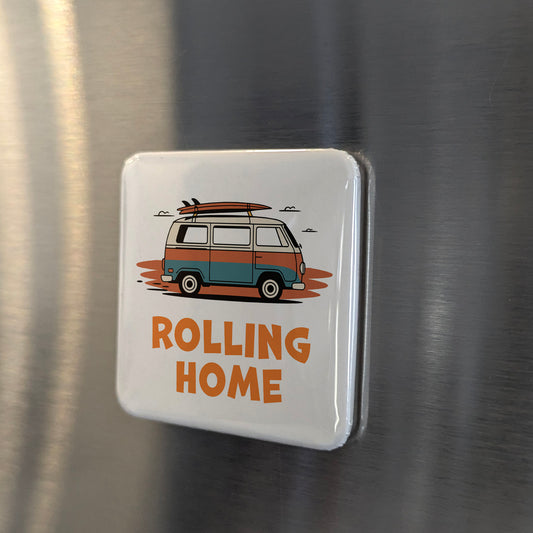 Rolling Home Fridge Magnet - PhiloPerse
