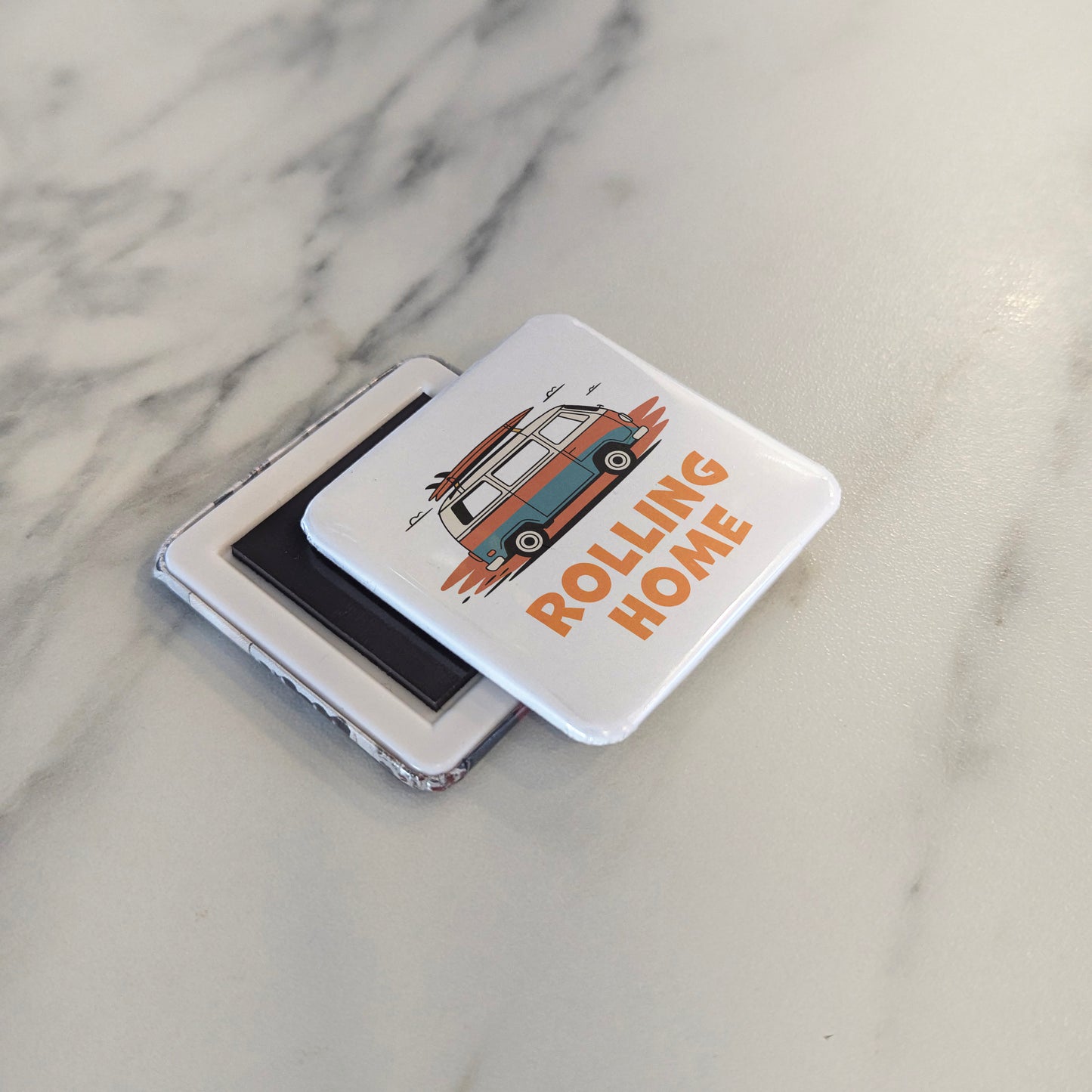 Rolling Home Fridge Magnet - PhiloPerse