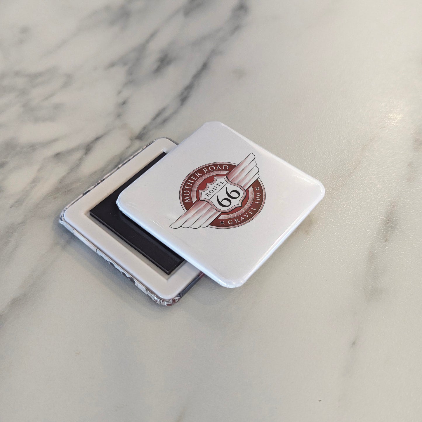 Route 66 Oklahoma Magnet | Mother Road | 2×2 | Made in Canada
