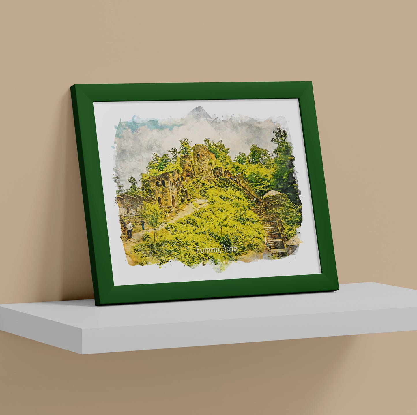 Rudkhan Castle, Iran, Art Print | 8×10 | Made in Canada - PhiloPerse