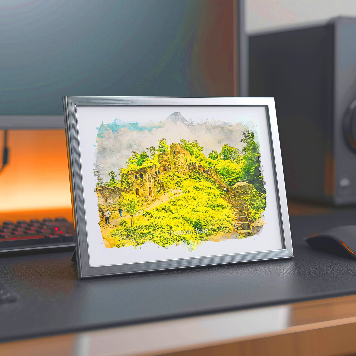 Rudkhan Castle, Iran, Art Print | 8×10 | Made in Canada - PhiloPerse