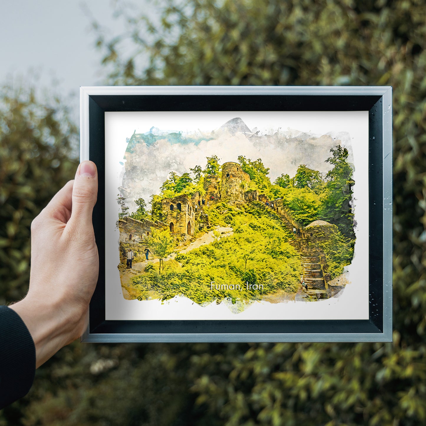 Rudkhan Castle, Iran, Art Print | 8×10 | Made in Canada - PhiloPerse