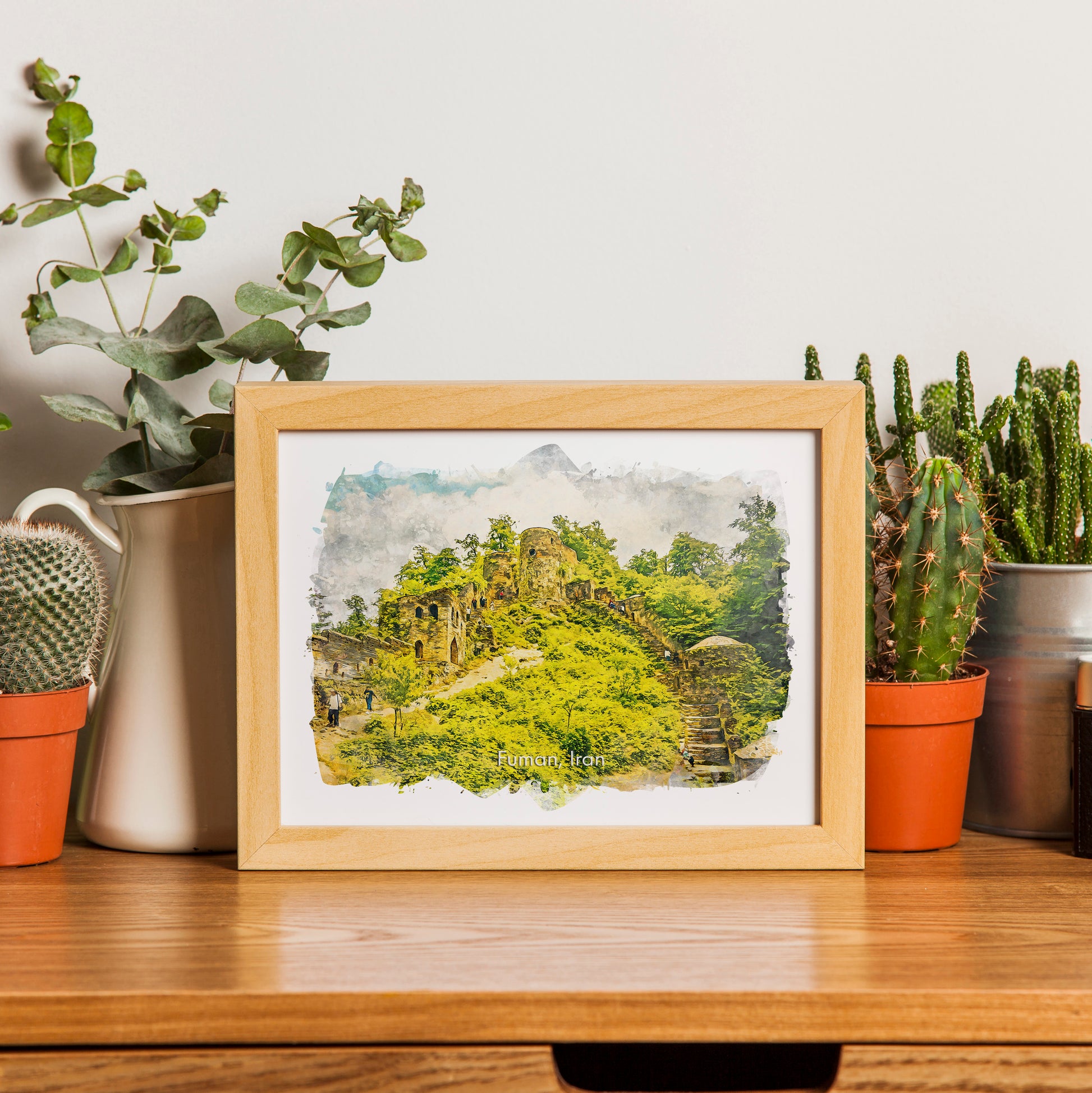 Rudkhan Castle, Iran, Art Print | 8×10 | Made in Canada - PhiloPerse