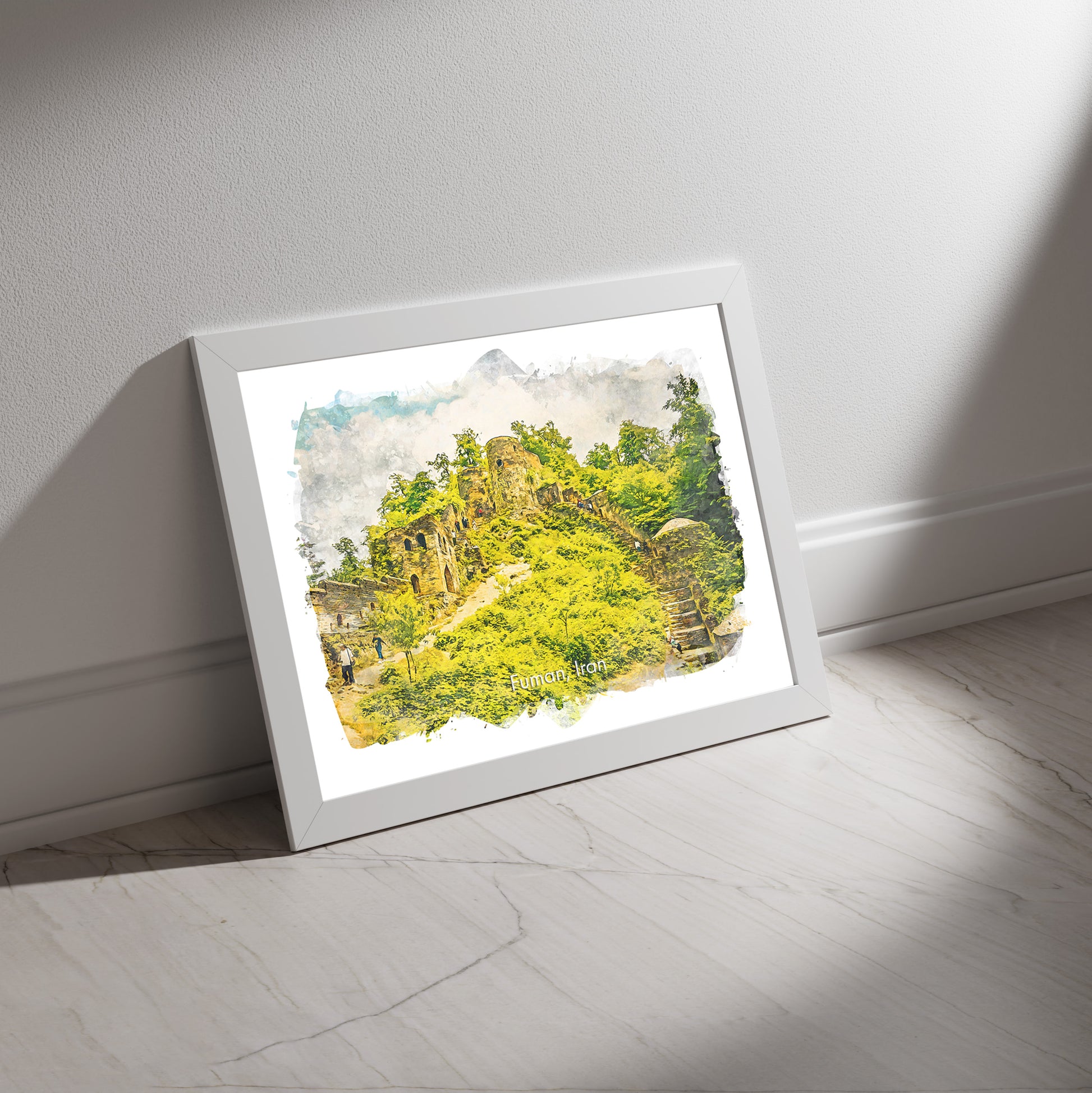 Rudkhan Castle, Iran, Art Print | 8×10 | Made in Canada - PhiloPerse