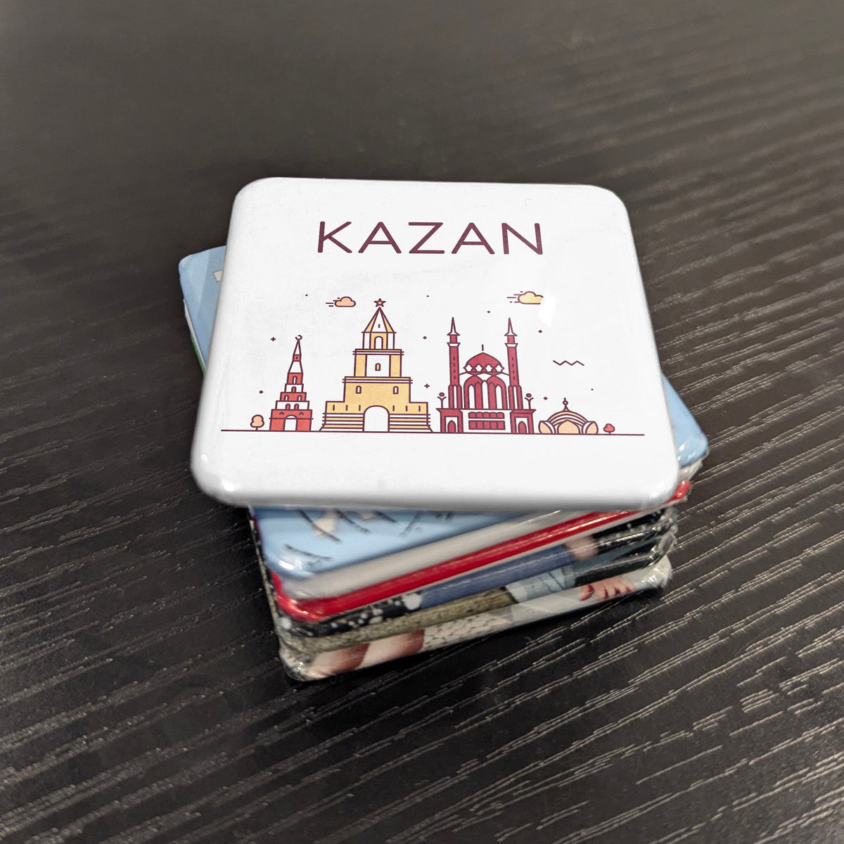 Kazan Russia Asia Magnet | Third Capital of Russia Where Europe Meets Asia | 2x2 | Made in Canada
