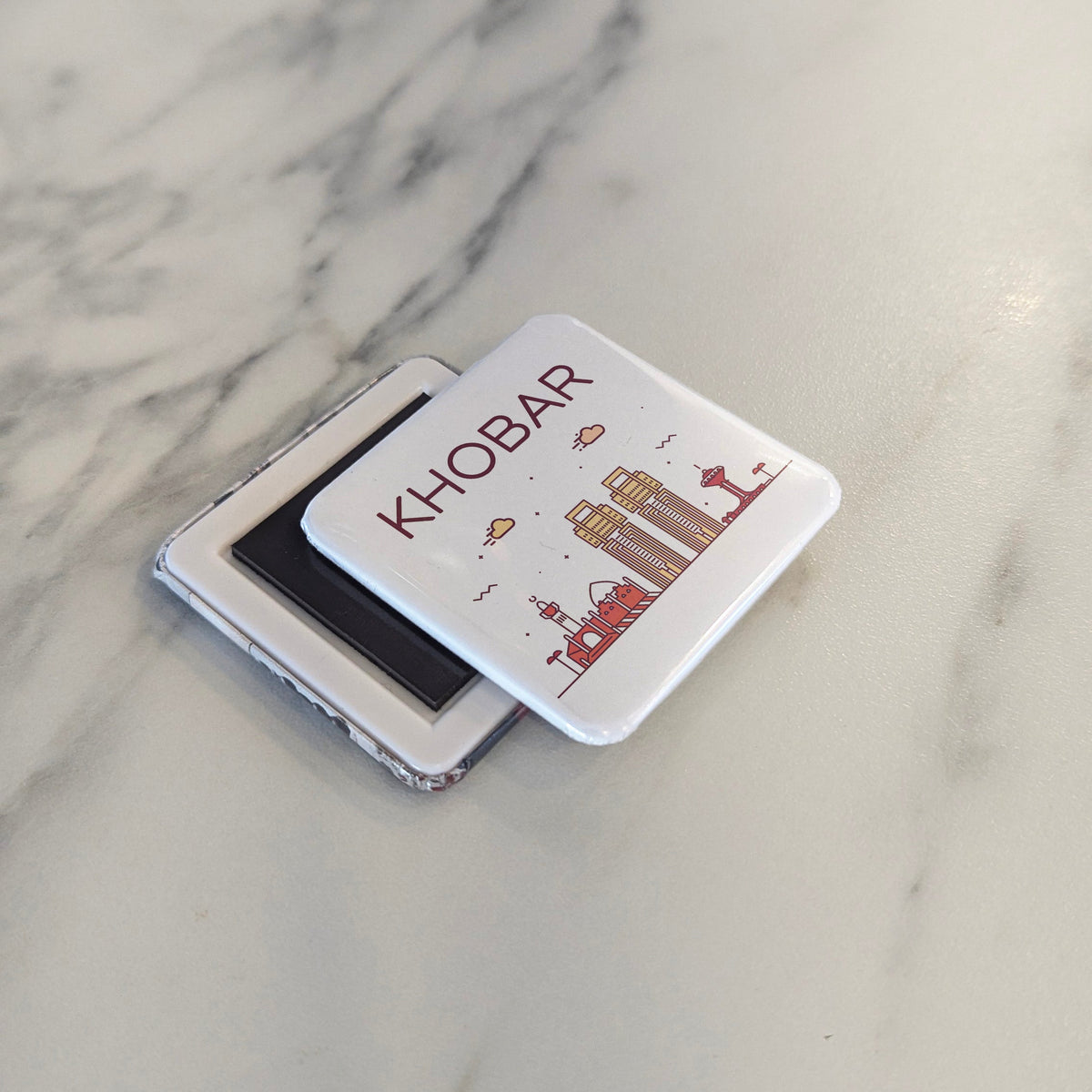 Al Khobar Saudi Arabia Asia Magnet | Pearl of the Persian Gulf on the Eastern Province | 2x2 | Made in Canada