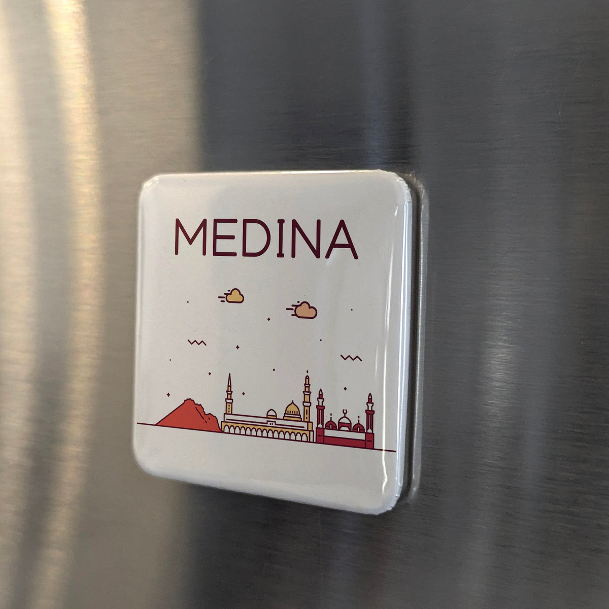 Medina Saudi Arabia Asia Magnet | City of the Prophet Second Holiest City in Islam | 2x2 | Made in Canada