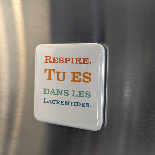 Ste. Agathe Des Monts V.10 Fridge Magnet - PhiloPerse