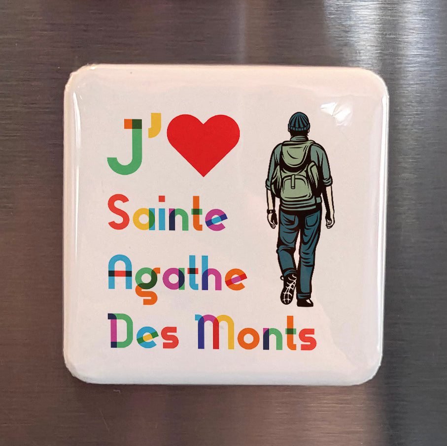 Ste. Agathe Des Monts V.6 Fridge Magnet - PhiloPerse