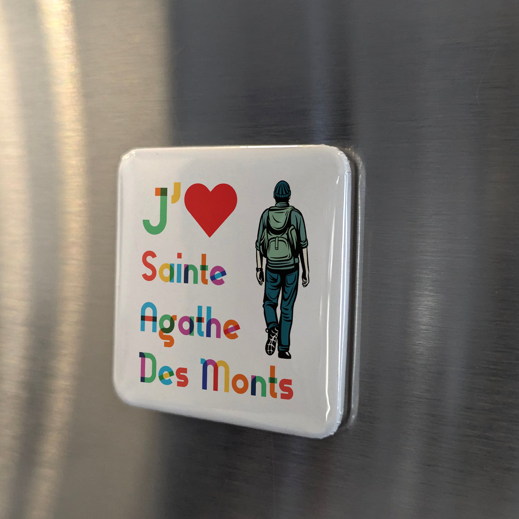 Ste. Agathe Des Monts V.6 Fridge Magnet - PhiloPerse