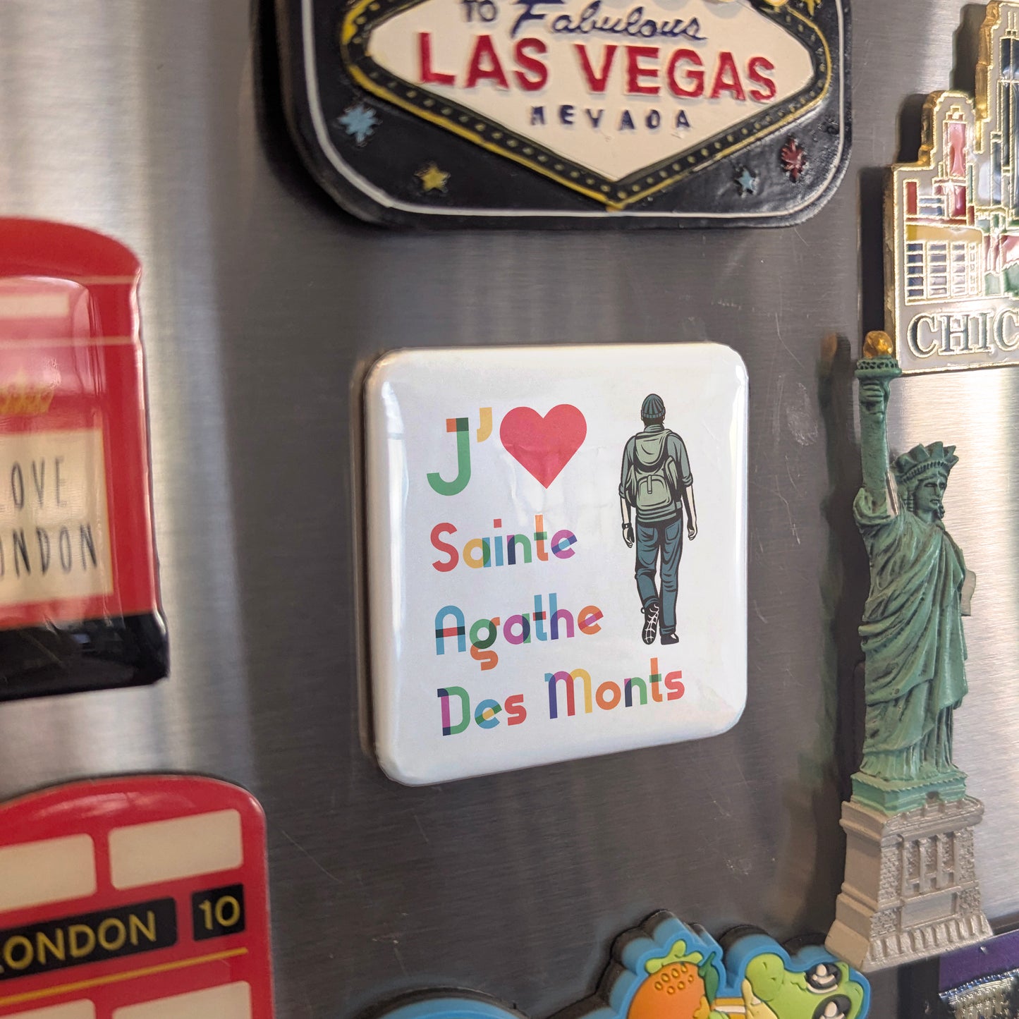 Ste. Agathe Des Monts V.6 Fridge Magnet - PhiloPerse