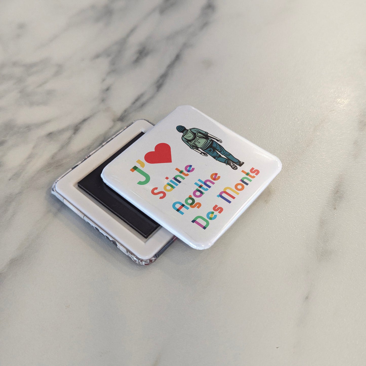 Ste. Agathe Des Monts V.6 Fridge Magnet - PhiloPerse