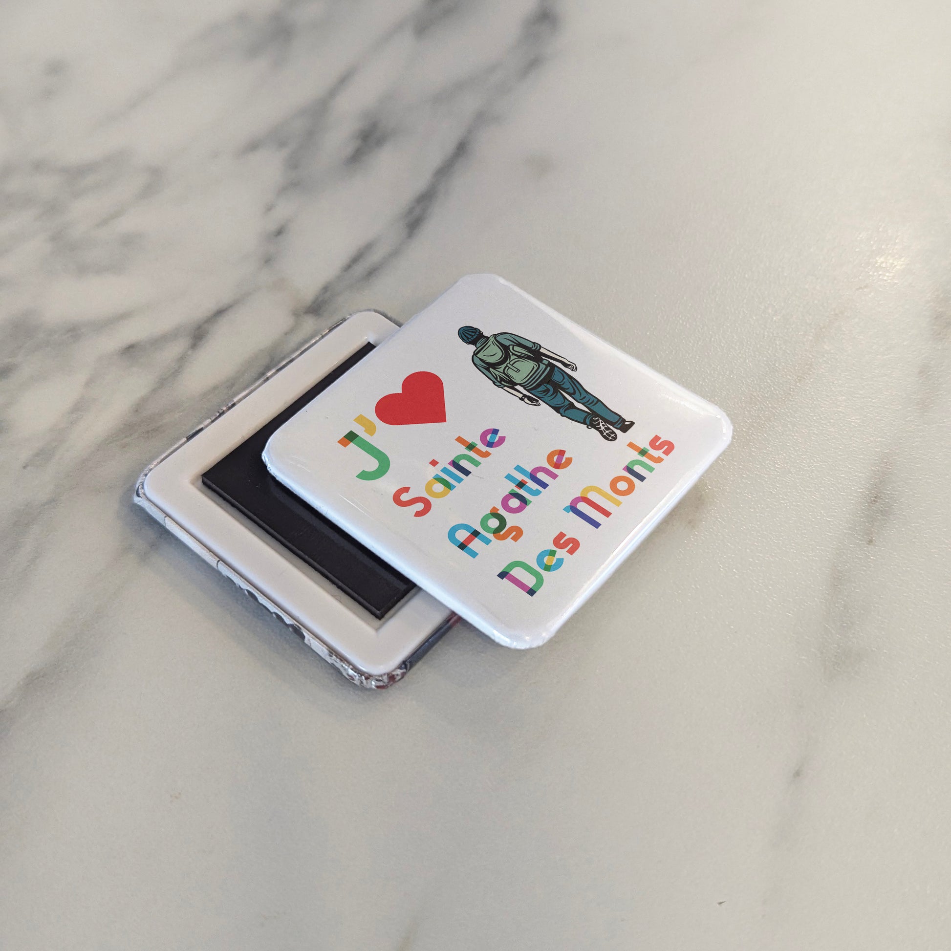 Ste. Agathe Des Monts V.6 Fridge Magnet - PhiloPerse