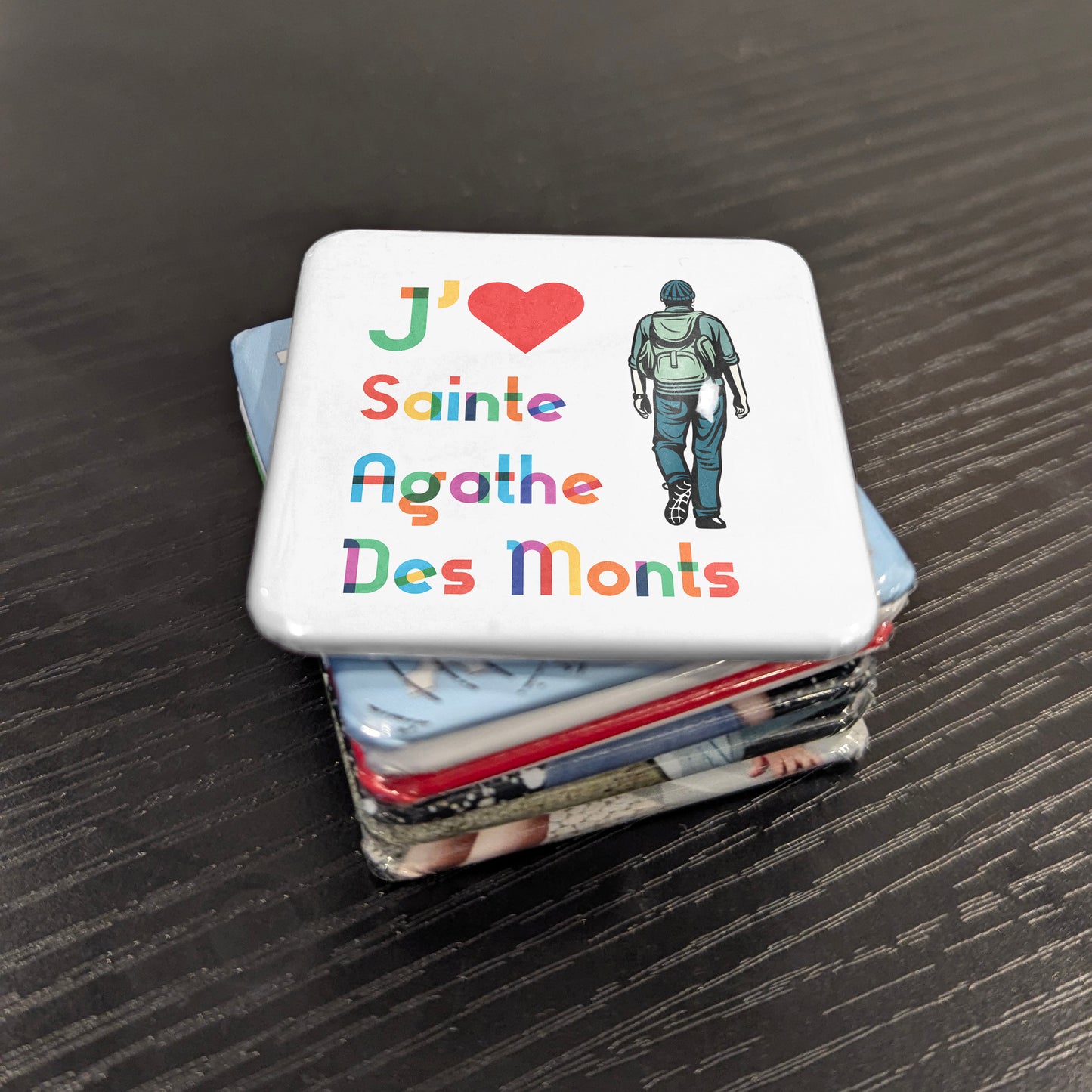 Ste. Agathe Des Monts V.6 Fridge Magnet - PhiloPerse