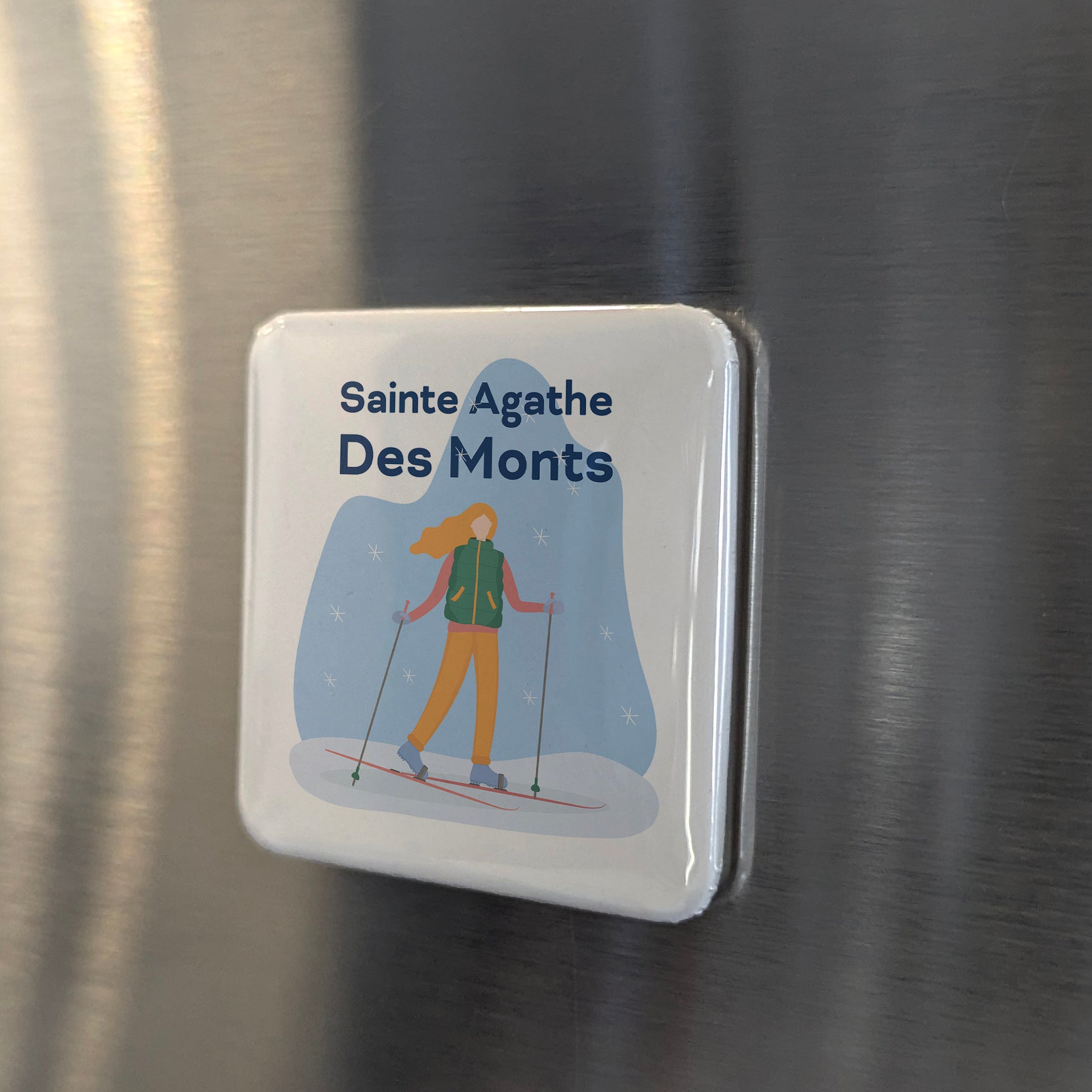 Ste. Agathe Des Monts V.7 Fridge Magnet - PhiloPerse