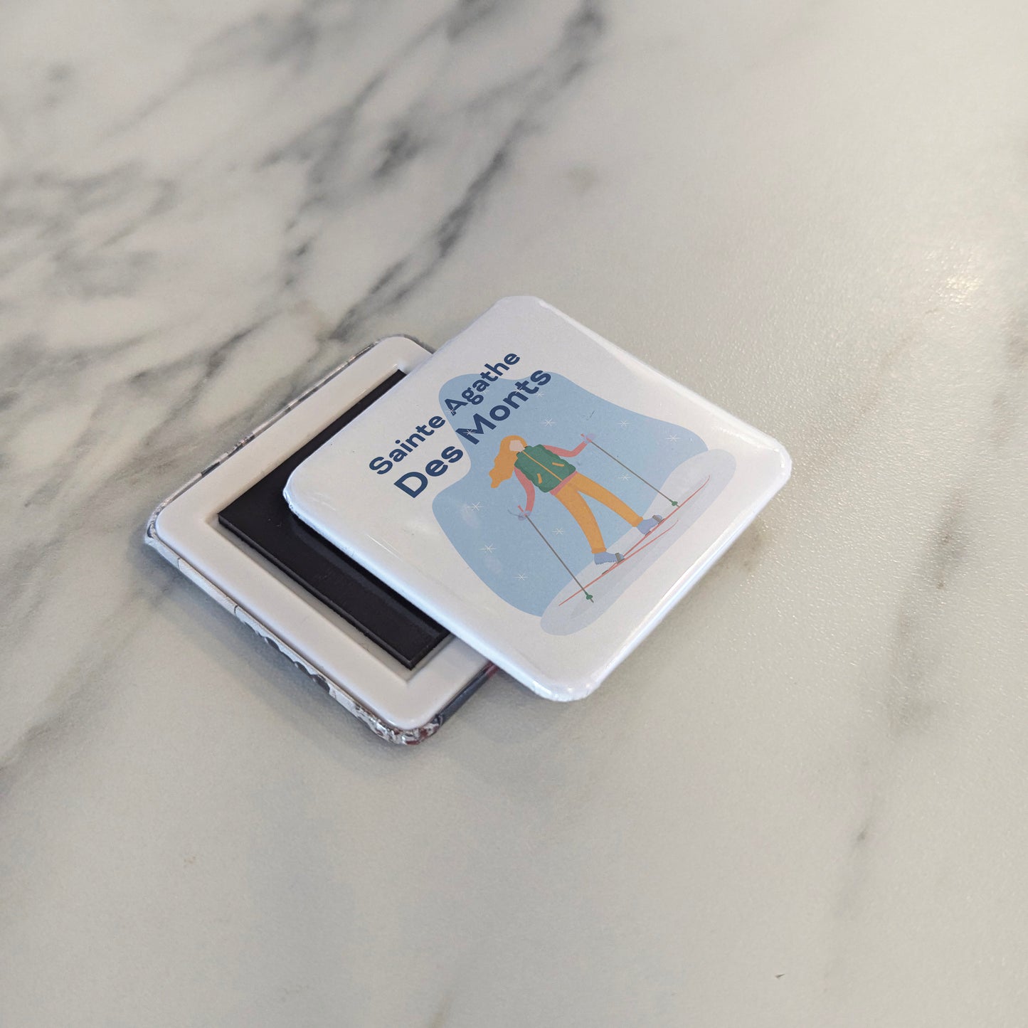 Ste. Agathe Des Monts V.7 Fridge Magnet - PhiloPerse