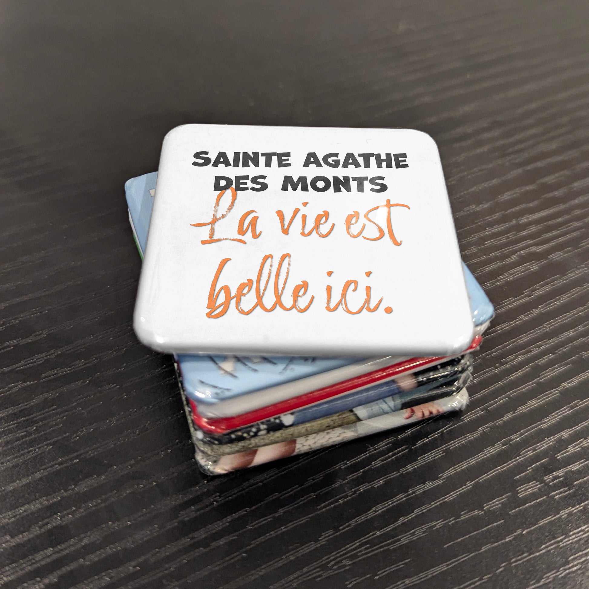 Ste. Agathe Des Monts V.9 Fridge Magnet - PhiloPerse