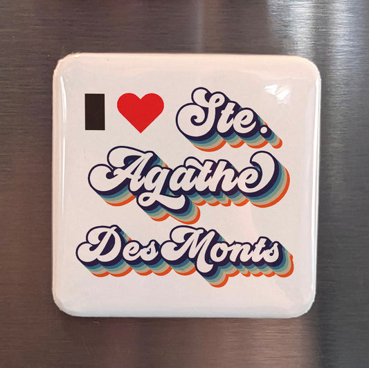 Ste. Agathe Des Monts V.2 Fridge Magnet