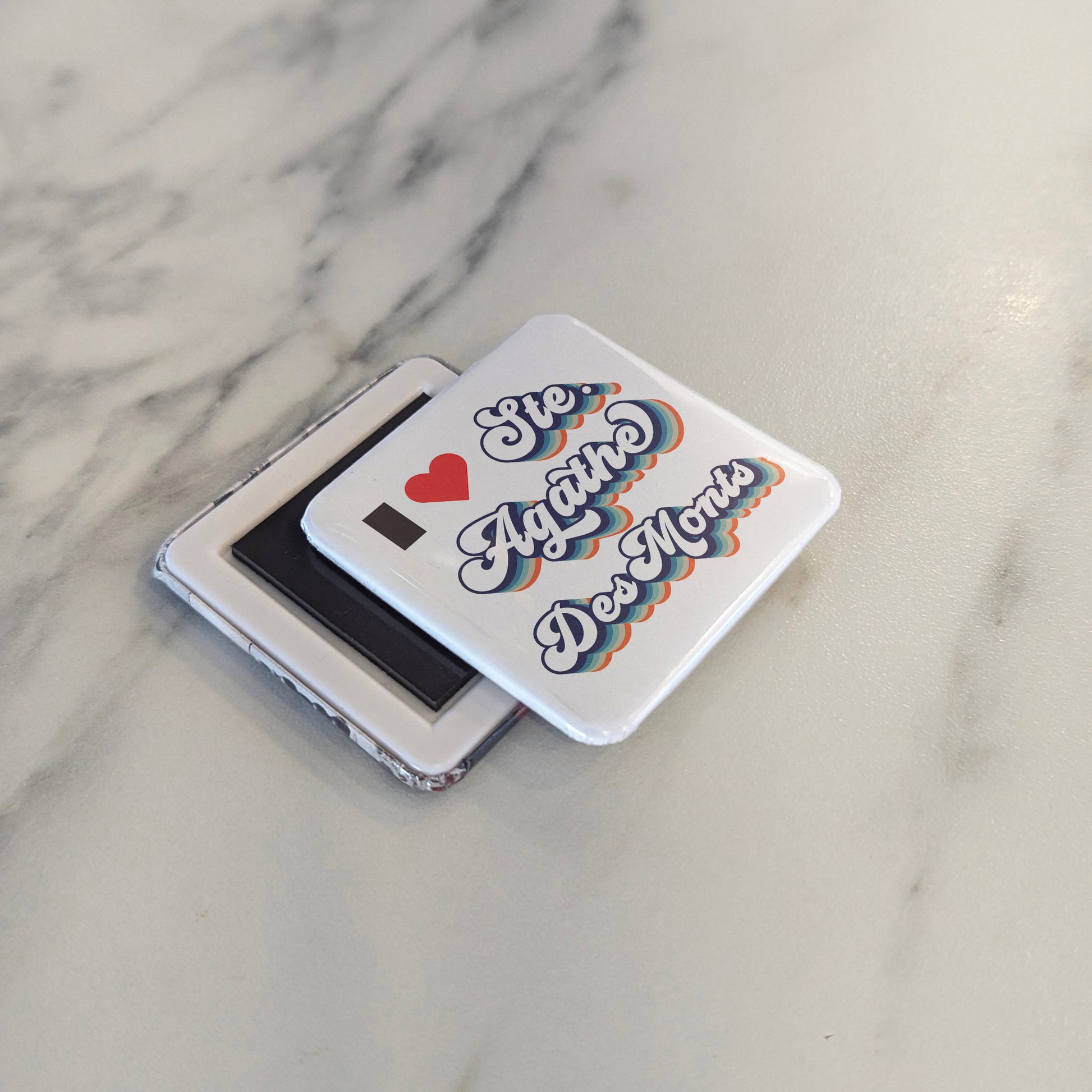 Ste. Agathe Des Monts V.2 Fridge Magnet - PhiloPerse