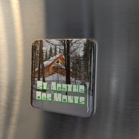 Ste. Agathe Des Monts V.4 Fridge Magnet