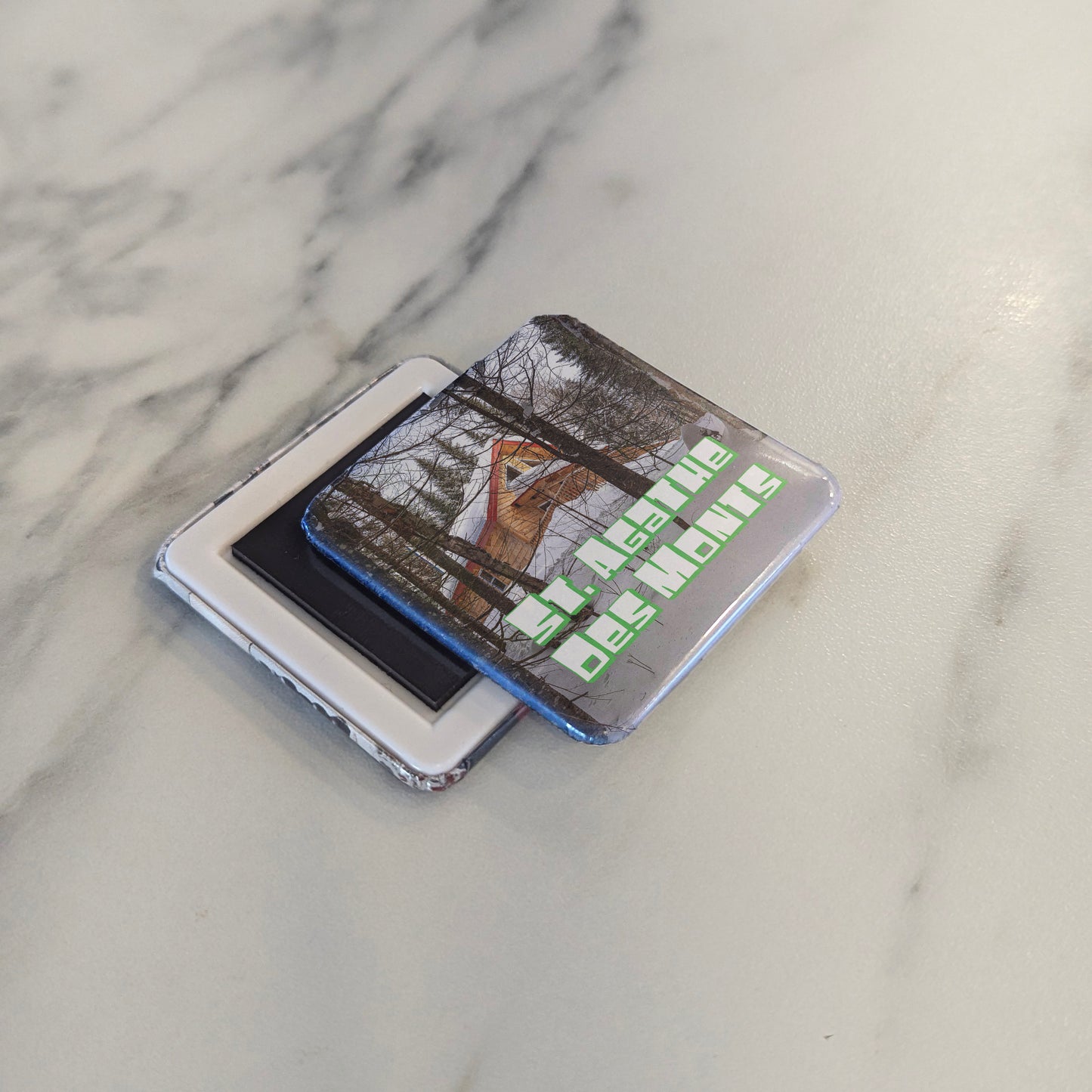 Ste. Agathe Des Monts V.4 Fridge Magnet - PhiloPerse