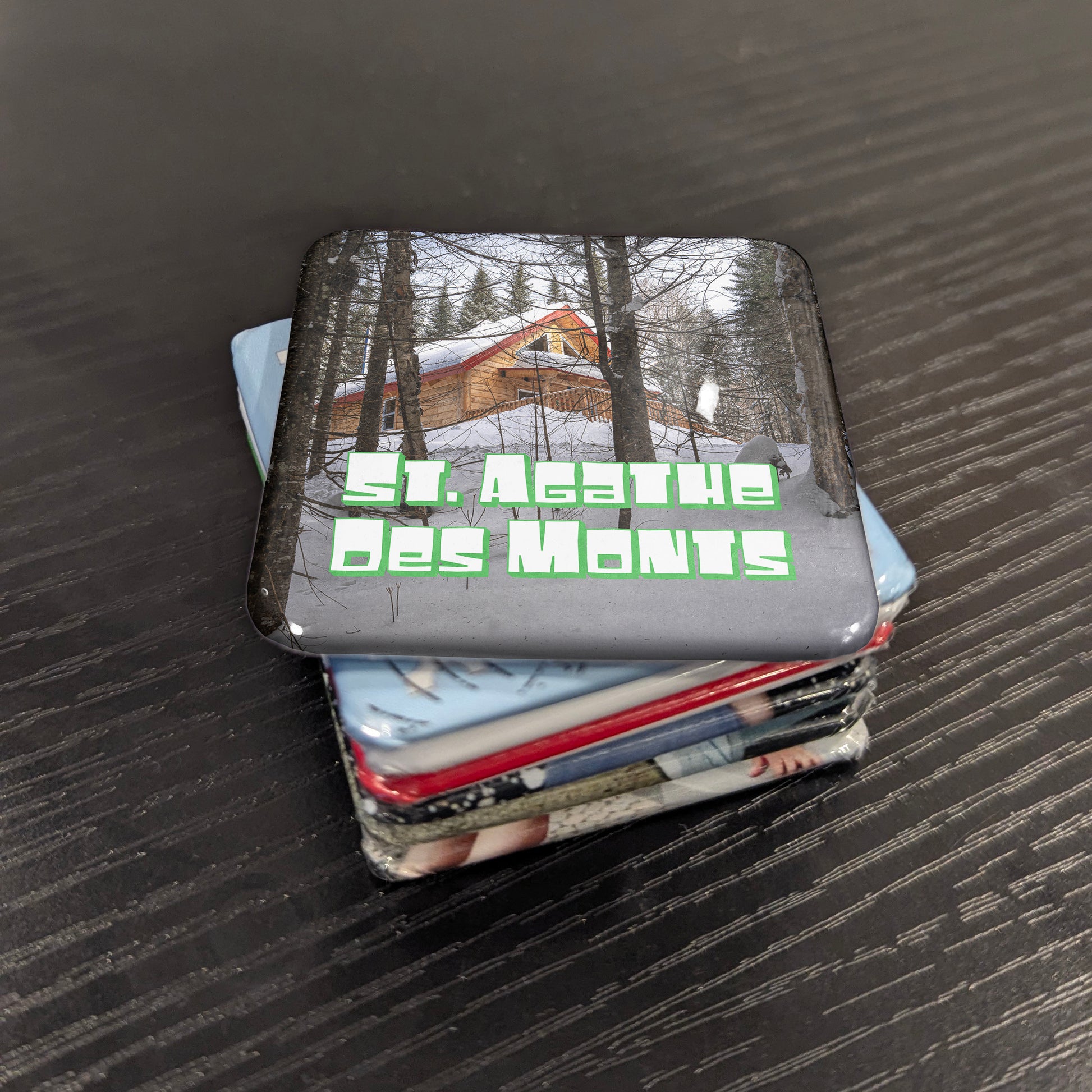 Ste. Agathe Des Monts V.4 Fridge Magnet - PhiloPerse