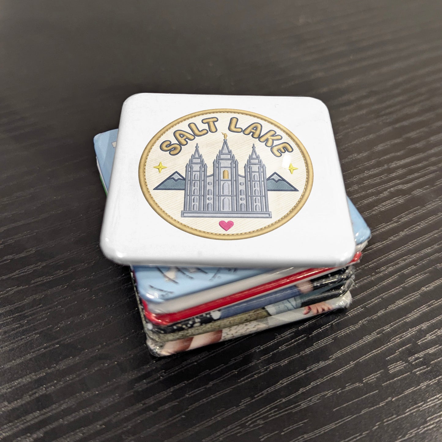 Salt Lake City Utah Magnet | Temple Square | 2×2 | Made in Canada