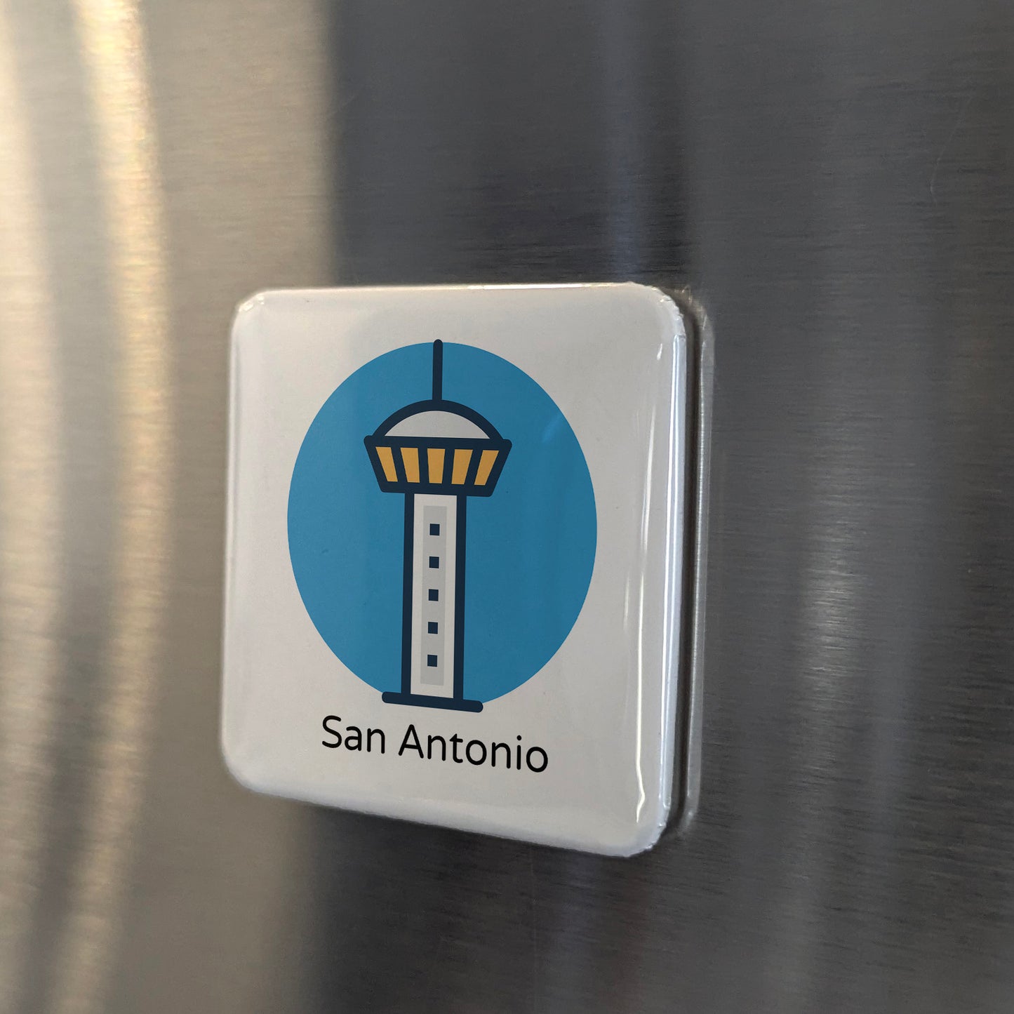 San Antonio Texas Magnet | Tower of the Americas | 2×2 | Made in Canada