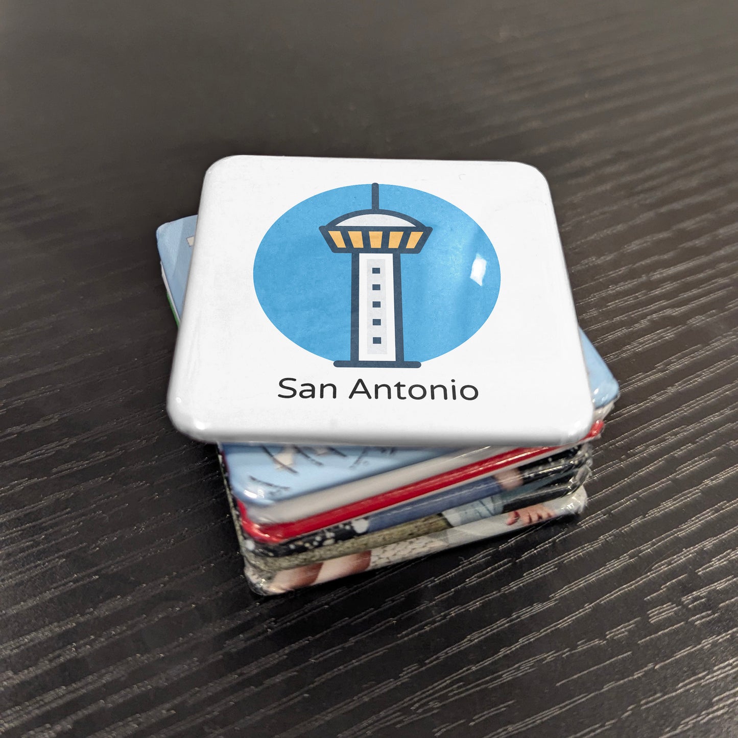 San Antonio Texas Magnet | Tower of the Americas | 2×2 | Made in Canada