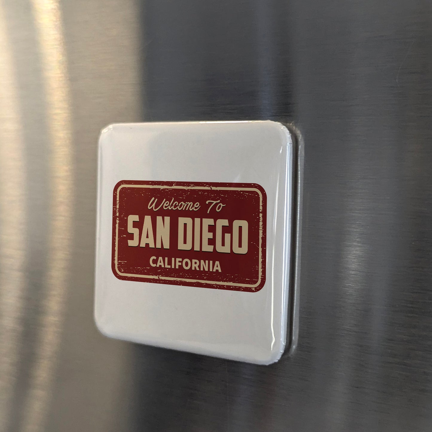San Diego California Magnet | Welcome to San Diego | 2×2 | Made in Canada - PhiloPerse