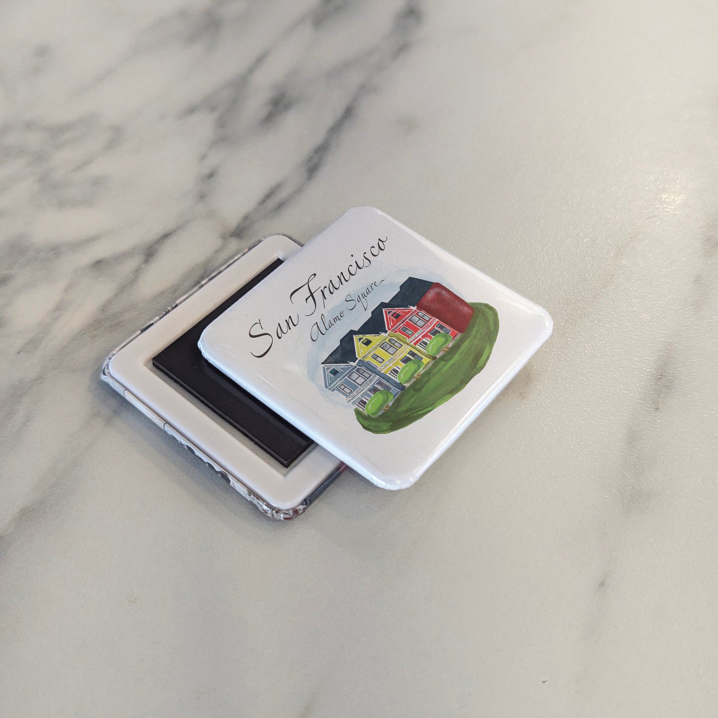 San Francisco California Magnet | Fisherman's Wharf | 2×2 | Made in Canada - PhiloPerse