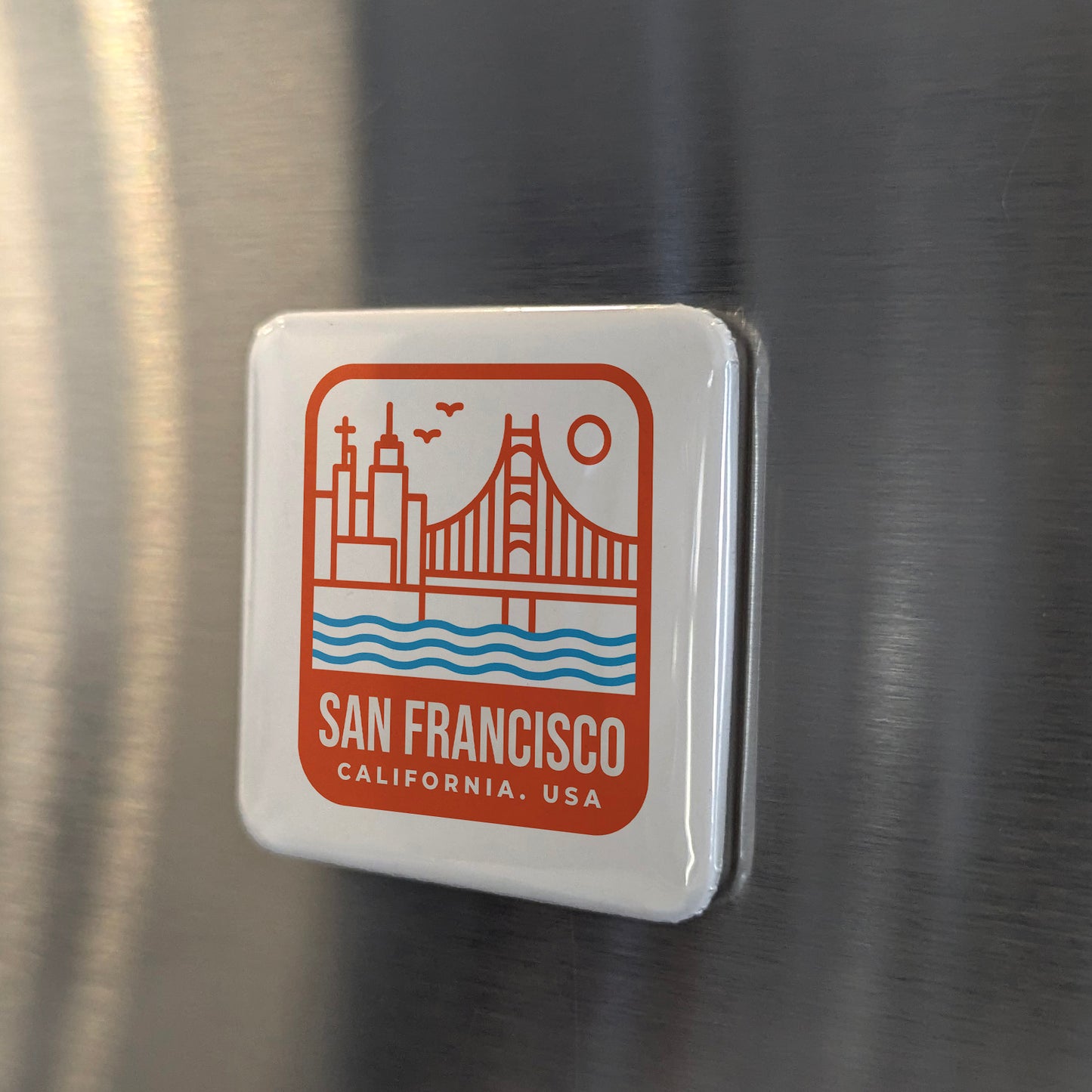 San Francisco California Magnet |  | 2×2 | Made in Canada (Copy) - PhiloPerse