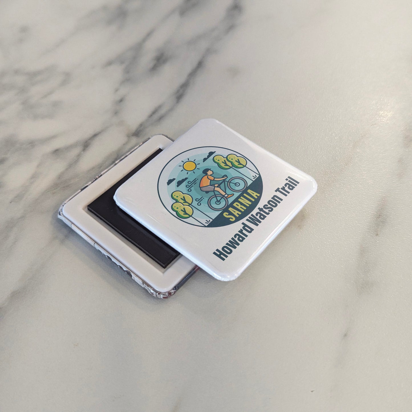 Sarnia Ontario Magnet | Howard Watson Nature Trail | 2x2 | Made in Canada