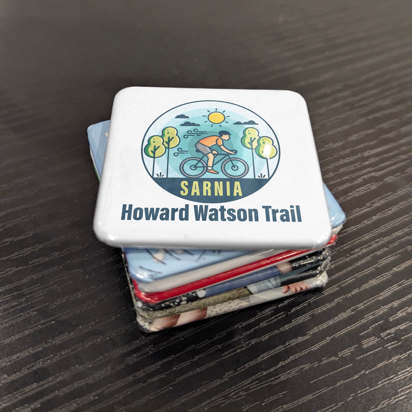Sarnia Ontario Magnet | Howard Watson Nature Trail | 2x2 | Made in Canada