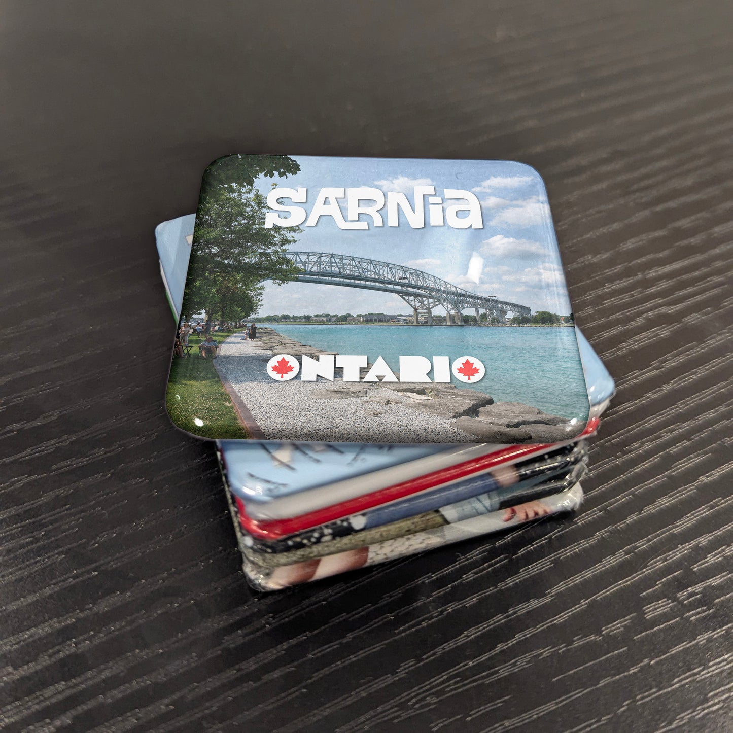 Sarnia Ontario Magnet | Bluewater City | 2×2 | Made in Canada - PhiloPerse