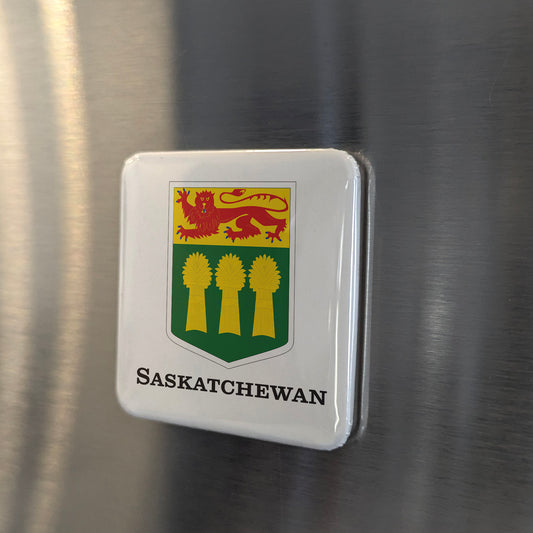 Saskatchewan Coat of Arms Fridge Magnet - PhiloPerse