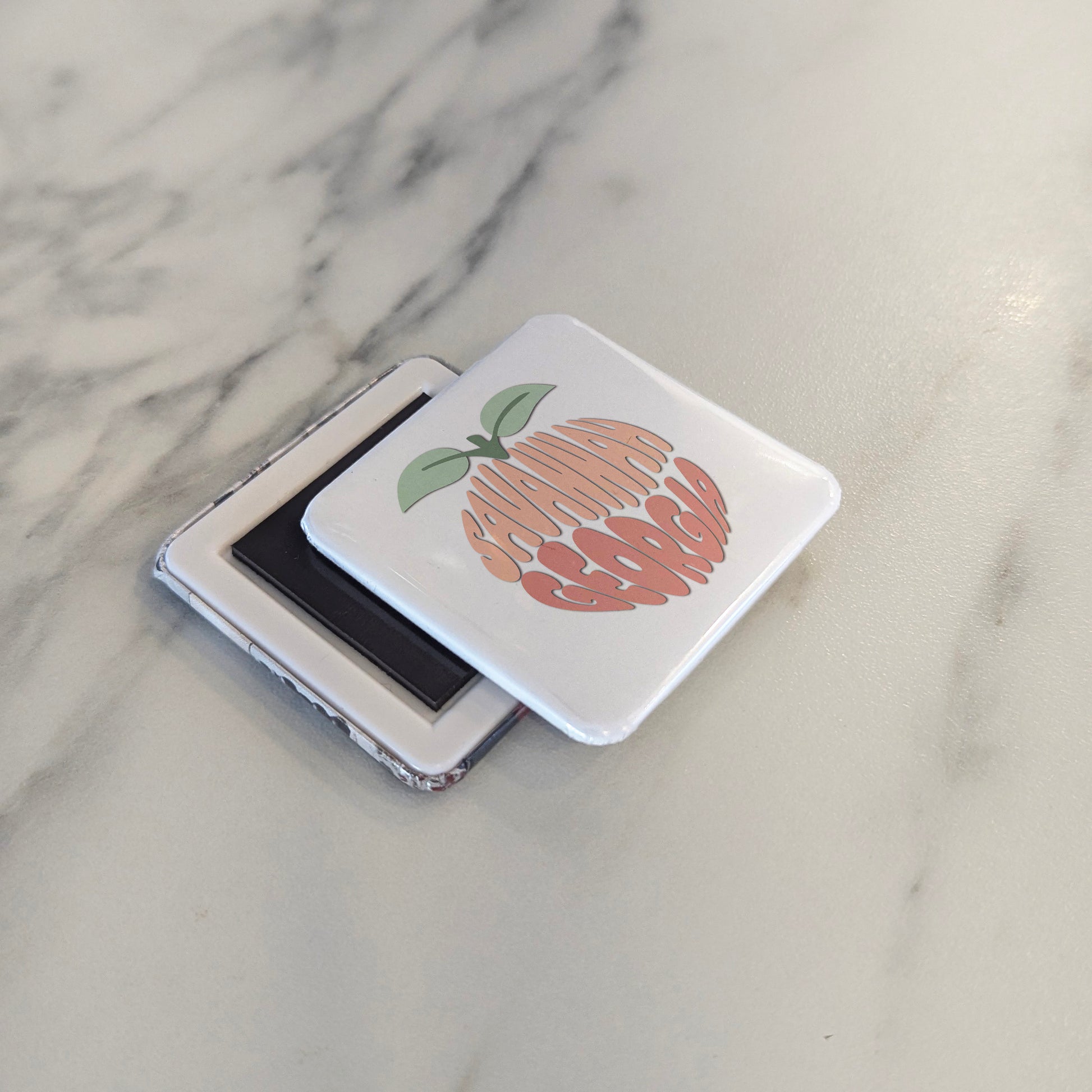 Savannah Georgia Magnet | Hostess City of the South | 2×2 | Made in Canada - PhiloPerse