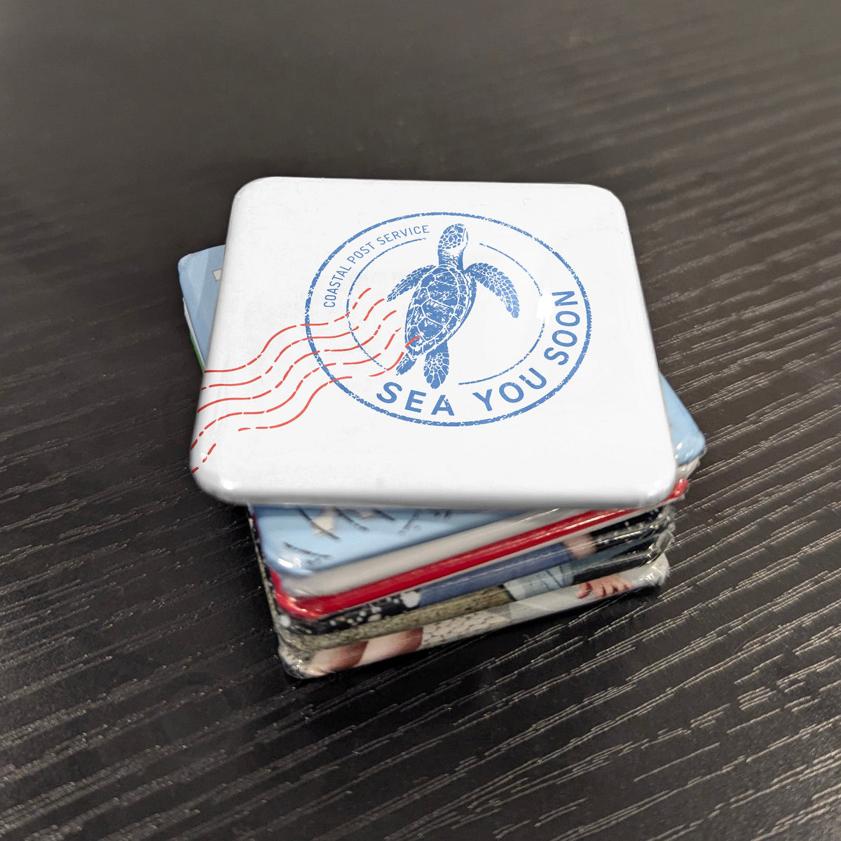 Sea You Soon Magnet | Coastal Farewell | 2×2 | Made in Canada - PhiloPerse