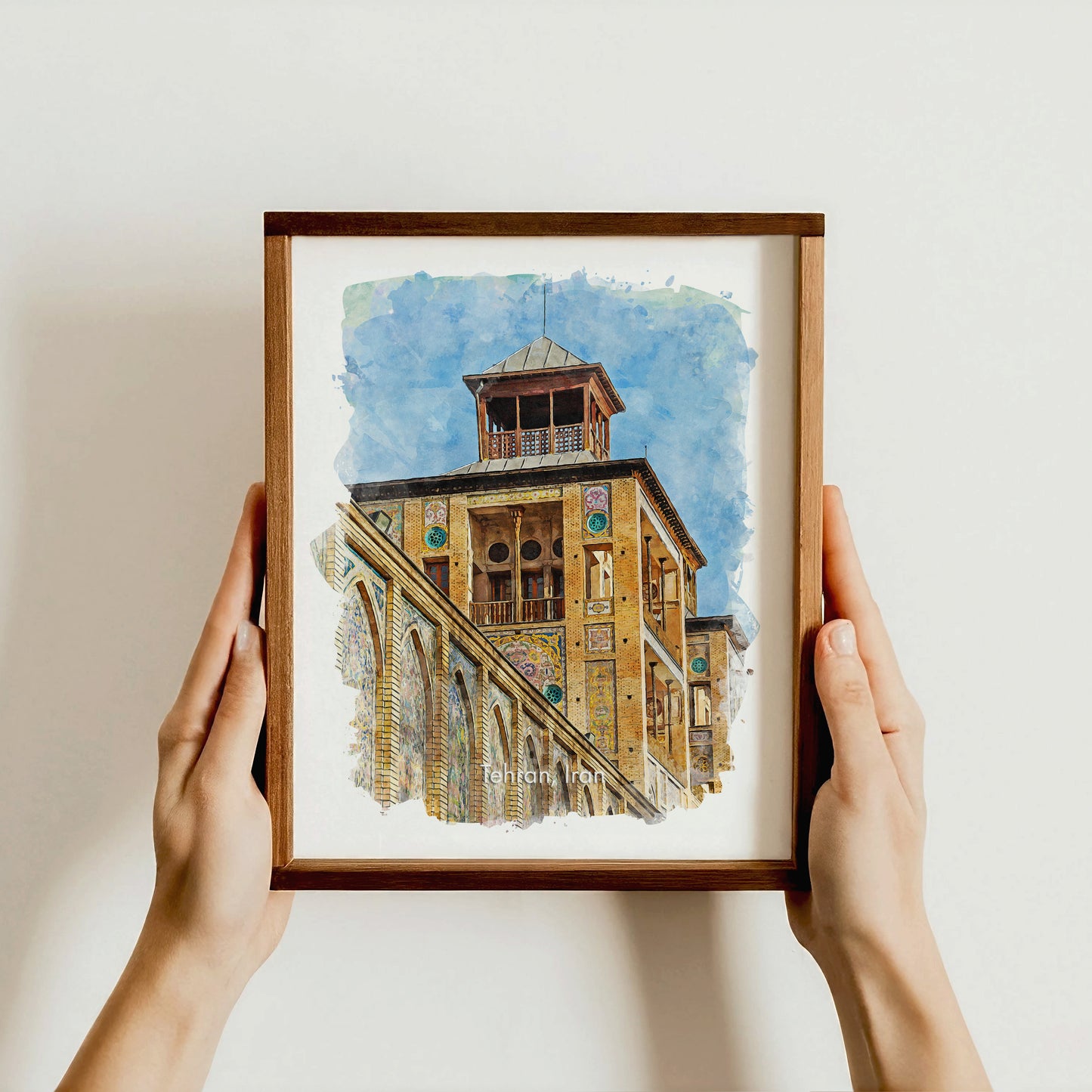 Tehran Shams-ol Emareh, Iran, Art Print | 8×10 | Made in Canada - PhiloPerse