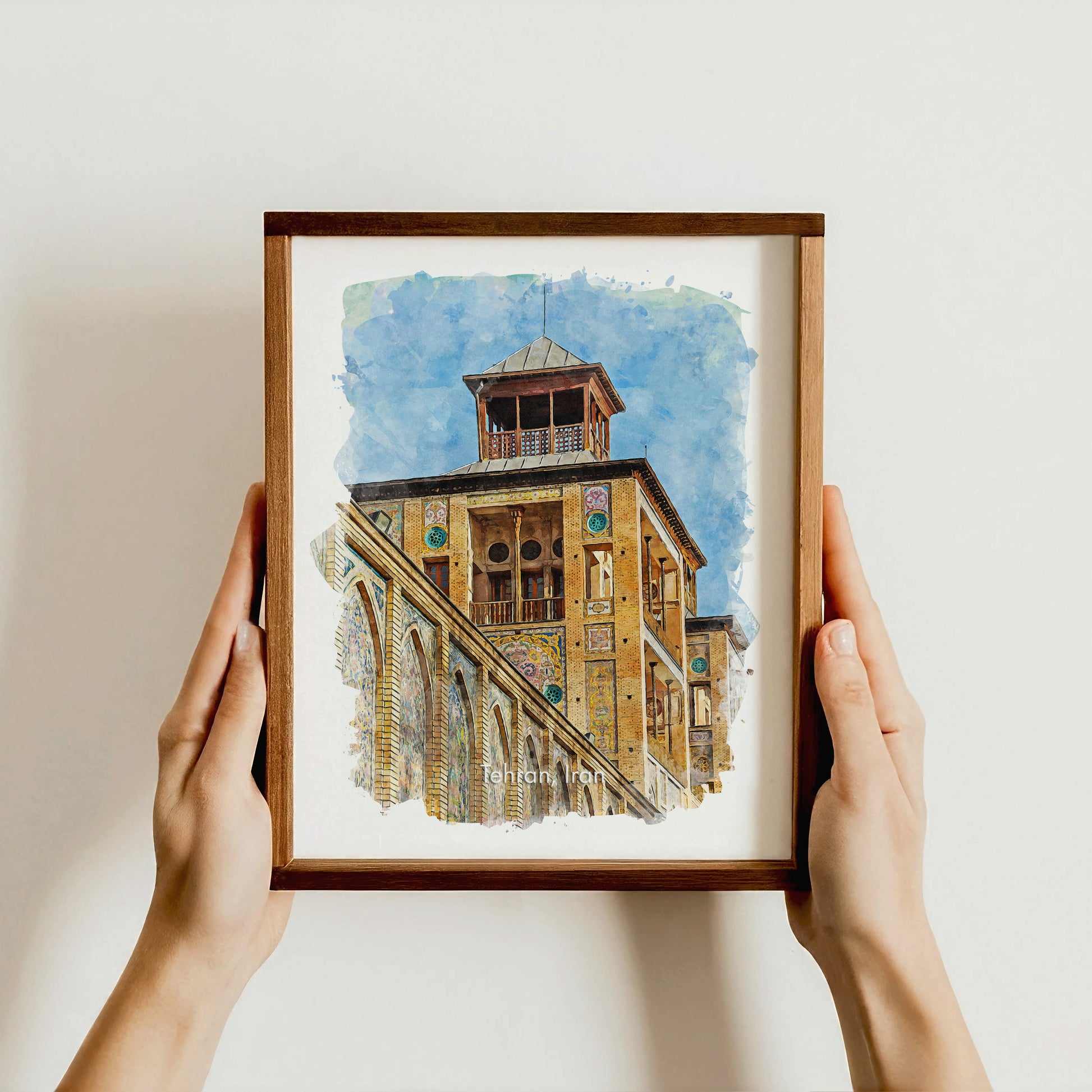 Tehran Shams-ol Emareh, Iran, Art Print | 8×10 | Made in Canada - PhiloPerse