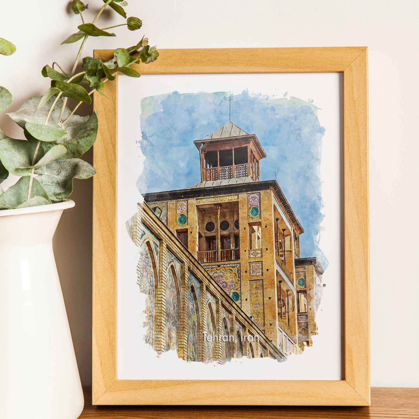Tehran Shams-ol Emareh, Iran, Art Print | 8×10 | Made in Canada - PhiloPerse