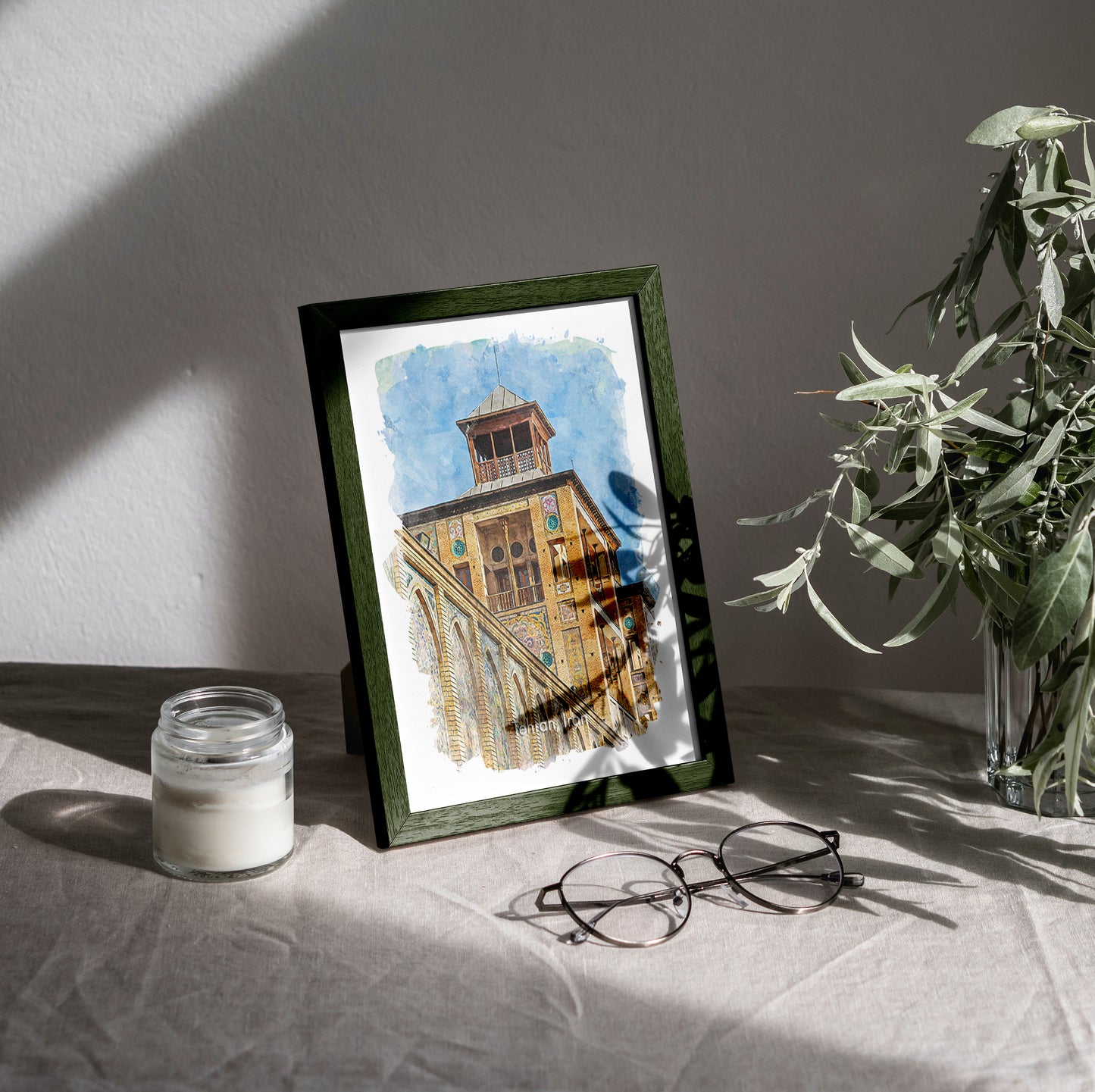Tehran Shams-ol Emareh, Iran, Art Print | 8×10 | Made in Canada - PhiloPerse