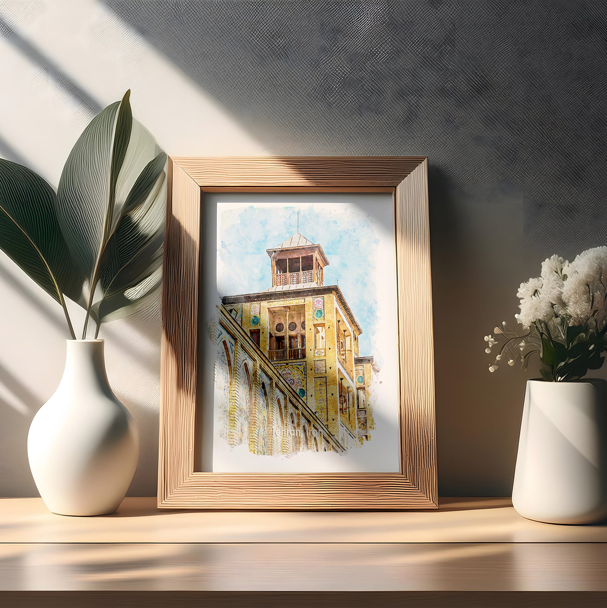 Tehran Shams-ol Emareh, Iran, Art Print | 8×10 | Made in Canada - PhiloPerse