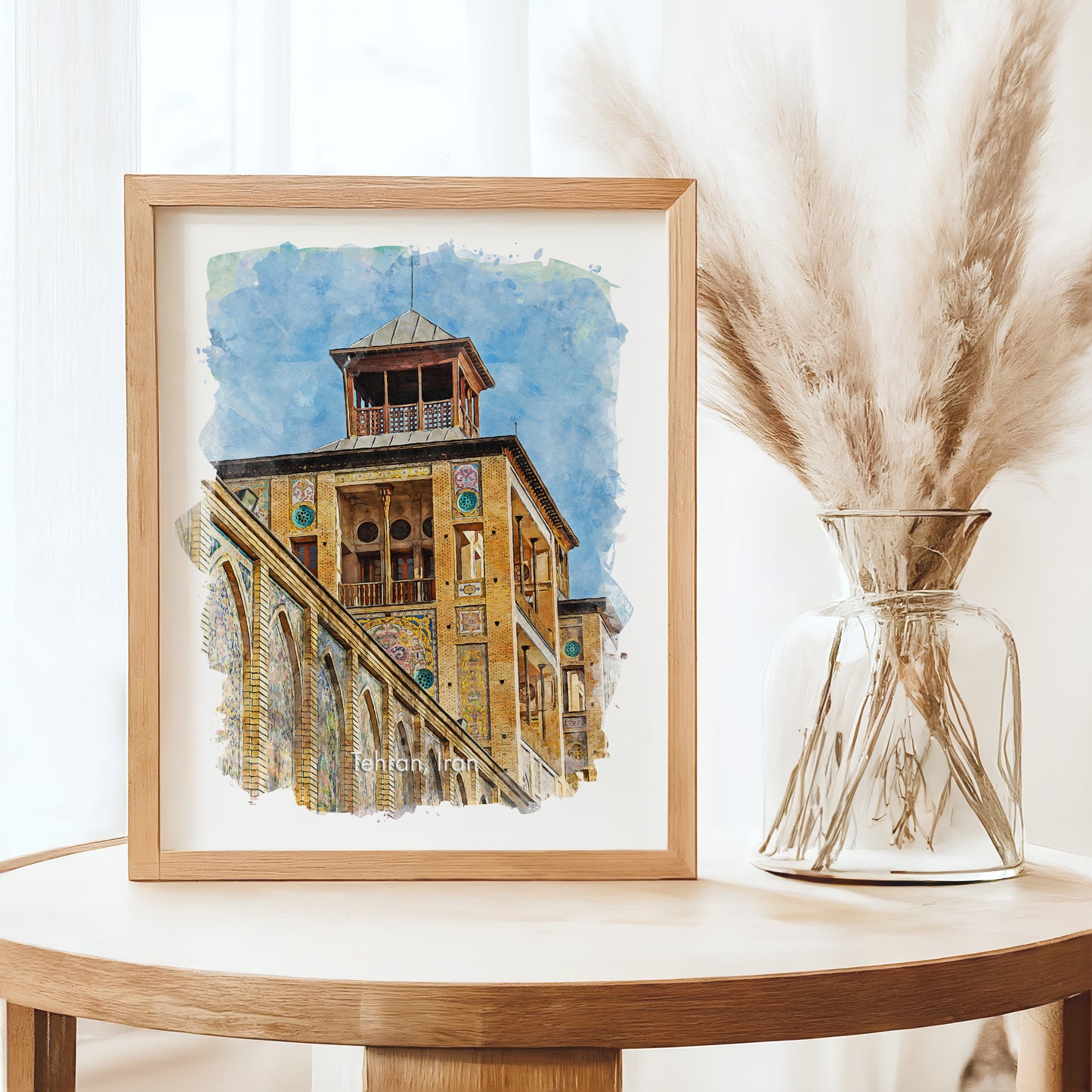 Tehran Shams-ol Emareh, Iran, Art Print | 8×10 | Made in Canada - PhiloPerse